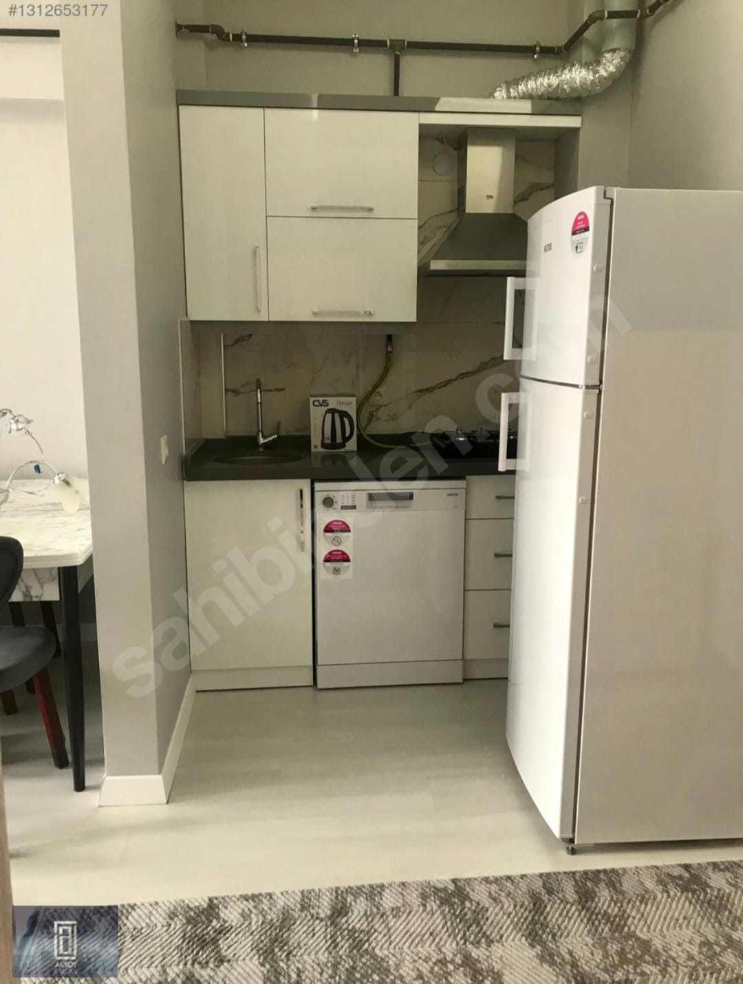 Burdur Merkez Kışla Caddesi üzerinde kiralık lüks eşyalı 1+1 asansörlü daire — 8
