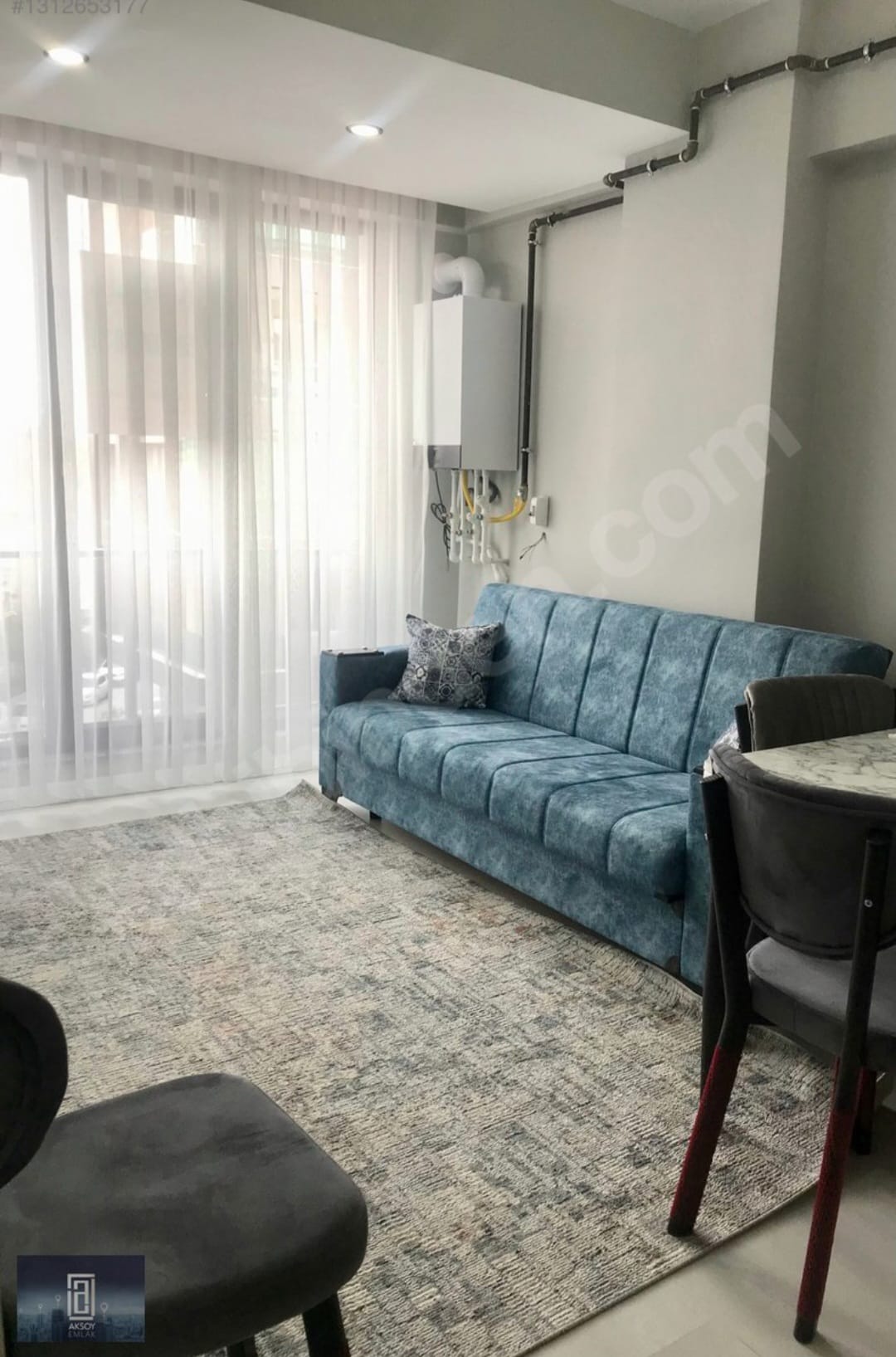 Burdur Merkez Kışla Caddesi üzerinde kiralık lüks eşyalı 1+1 asansörlü daire — 9