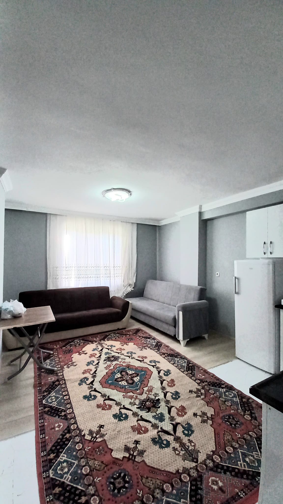 AKSOY EMLAKTAN ABONELİKLERİ AÇIK 1+1 EŞYALI KİRALIK DAİRE