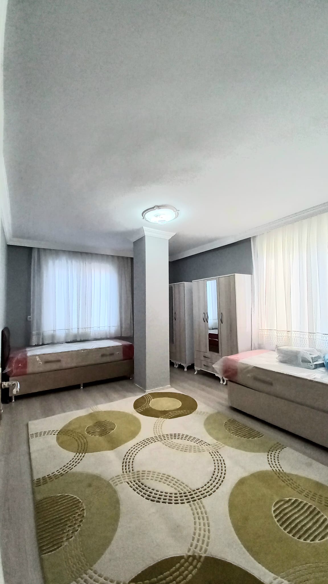 AKSOY EMLAKTAN ABONELİKLERİ AÇIK 1+1 EŞYALI KİRALIK DAİRE